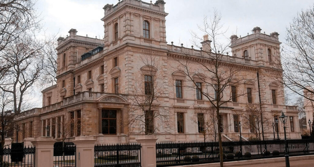 10 Most Expensive Real Estate in the World: 18-19 Kensington Palace Gardens, London – A $222 Million Ultra-Luxury Home