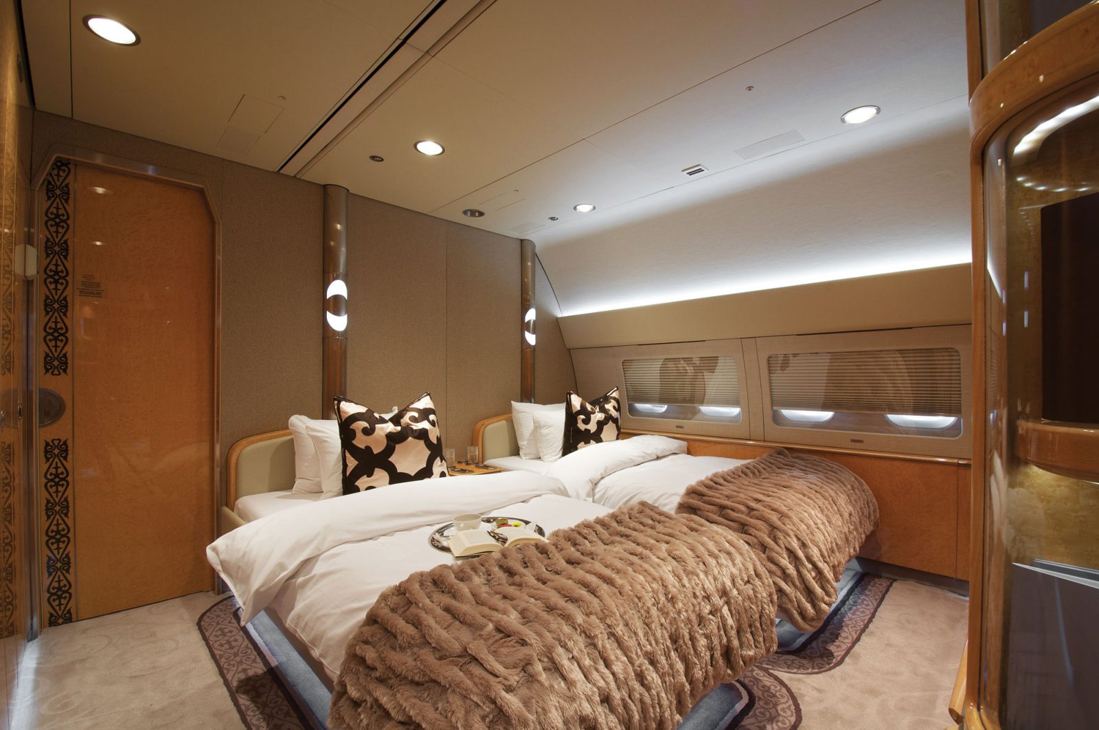 10 Most Expensive Private Jets in the World – Boeing 767-33A ER ($170M) with a luxury interior, high-end security, and extended flight range