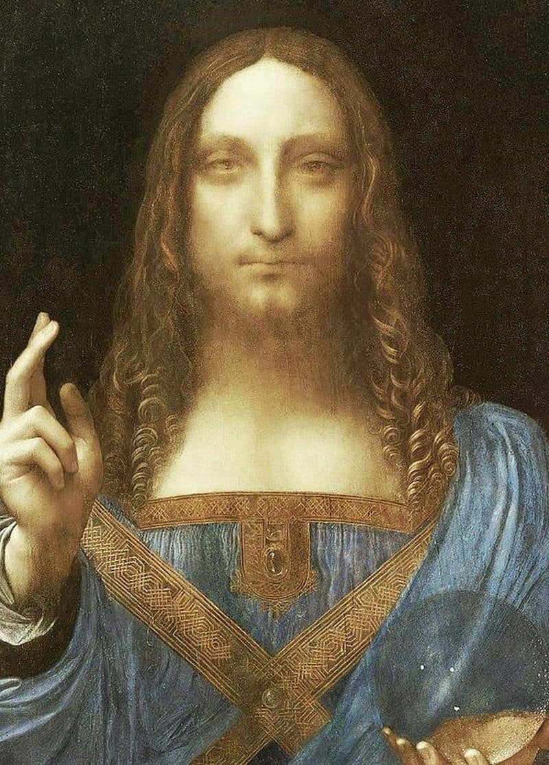 10 Most Expensive Paintings in the World – Salvator Mundi by Leonardo da Vinci, Sold for $450.3M in 2017