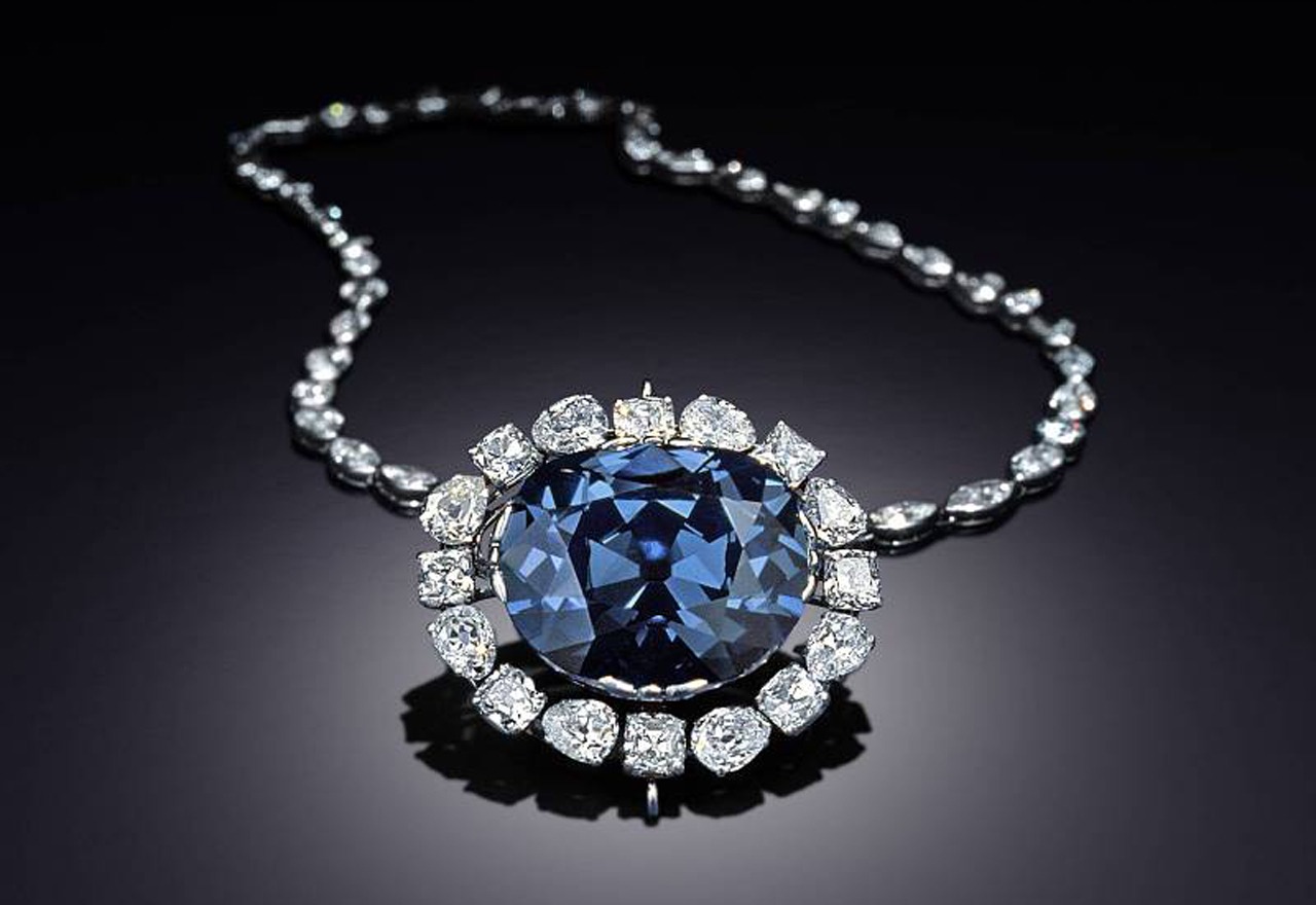 Hope Diamond – Famous Blue Gem, One of the 10 Most Expensive Diamonds in the World, Valued at $250 Million