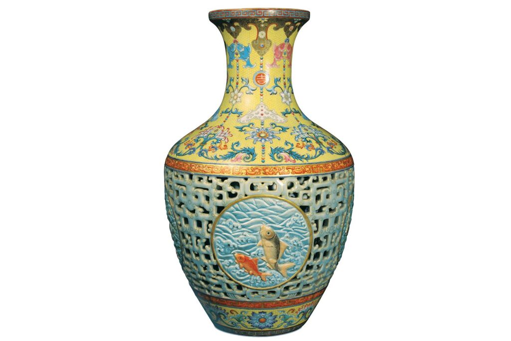 5 Most Expensive Chinese Antiques in the World – The Qing Dynasty Vase, a rare imperial porcelain masterpiece sold for $80.2 million.