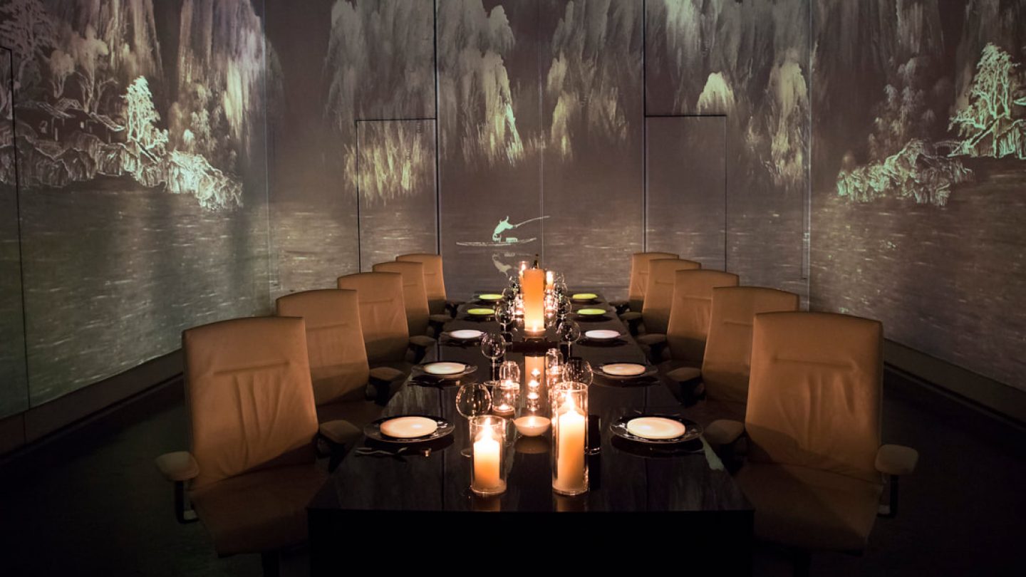 Ultraviolet – 10 Most Expensive Restaurants in the World offering a multi-sensory dining adventure in Shanghai, China, at $900+.