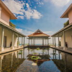 Luxury spa view at one of the 10 most expensive health and wellness retreats featuring serene nature and premium amenities.