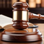 Illustration of the 10 Most Expensive Legal Cases in the World, highlighting major lawsuits and their financial impacts.