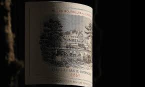 Château Lafite Rothschild 1869 – Auction-record Bordeaux listed among the 10 Most Expensive Wines in the World.