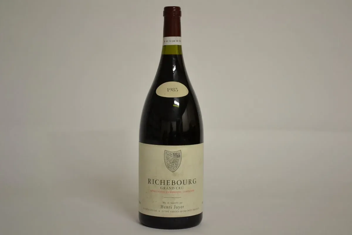 Henri Jayer Richebourg 1985 – Burgundy masterpiece named in the 10 Most Expensive Wines in the World.