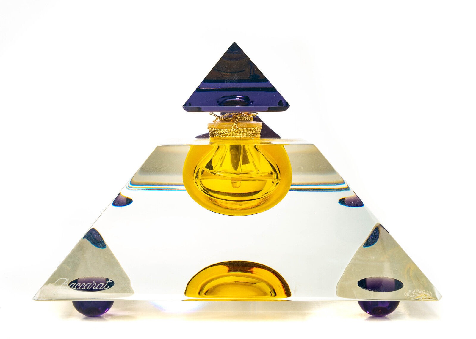 Les Larmes Sacrées de Thebes pyramid bottle – rare scent in the 10 Most Expensive Perfumes in the world.