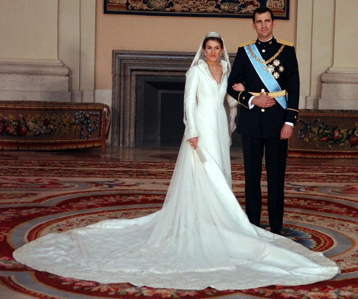 King Felipe and Queen Letizia of Spain’s 2004 royal wedding featured in the 10 Most Expensive Weddings in the World.