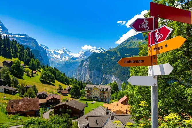 10 Top Countries in the World – Scenic view of Switzerland showcasing high quality of life and natural beauty.