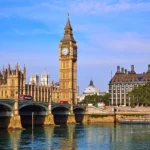 A stunning collage showcasing the 10 Most Famous Buildings in the World including Eiffel Tower, Taj Mahal, and Burj Khalifa.