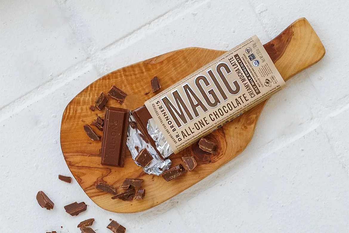 10 Top Organic Food Brands in the World – Dr. Bronner’s organic chocolates and personal care with fair trade ingredients.