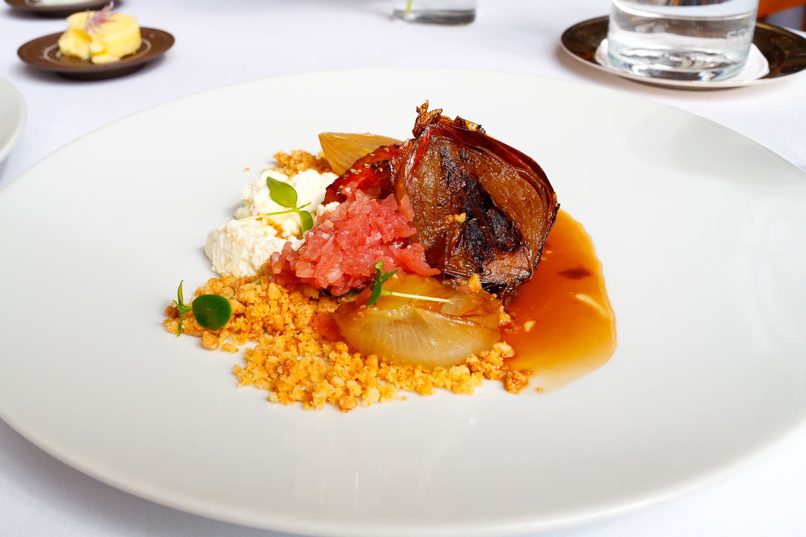 Elegant dining view at Eleven Madison Park, among the 10 Most Famous Michelin Star Restaurants in New York, USA.