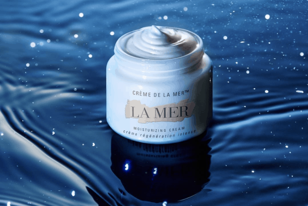La Mer skincare product from the 10 Best Luxury Skincare Brands in the World for hydration and skin renewal.