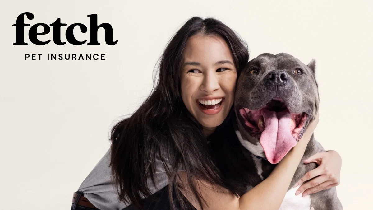 Petplan (Fetch) logo – featured in the 10 Best Pet Insurance Companies with up to 100% reimbursement options.