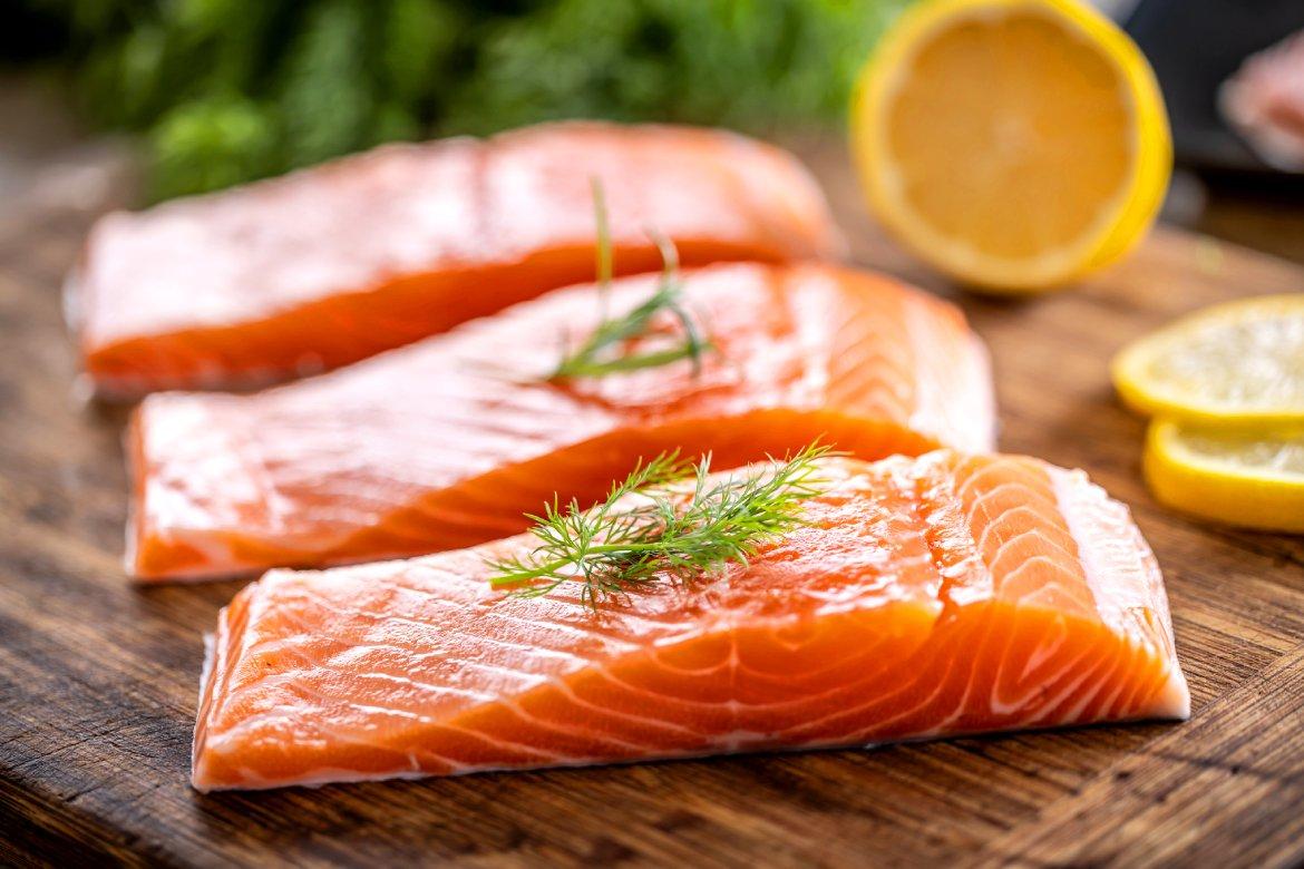 10 Top Superfoods in the World – Salmon rich in omega-3s for improved heart, brain, and joint health.