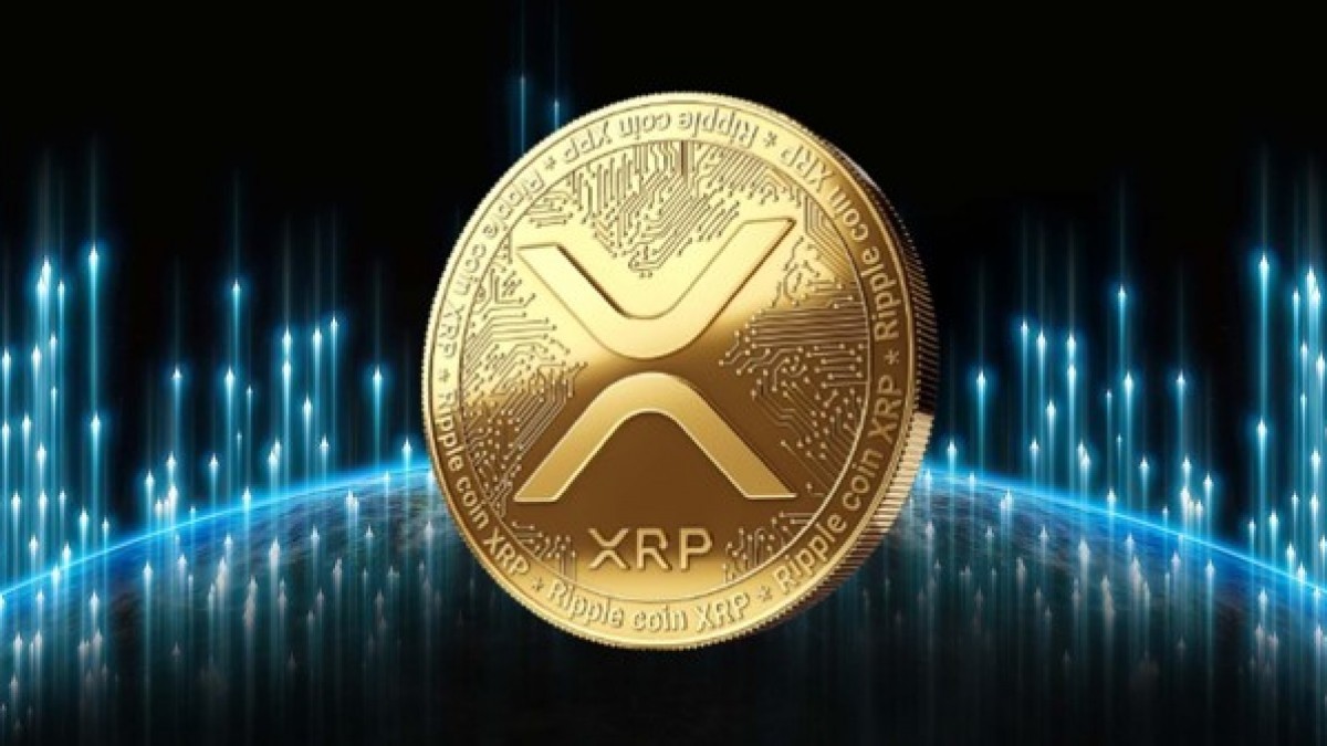 XRP emblem used to highlight Ripple's enterprise utility in the 10 Top Cryptocurrencies in the World.