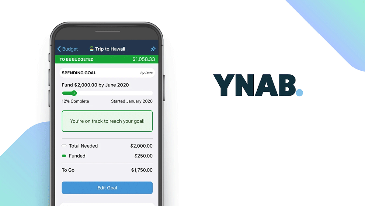 YNAB app image displaying personalized budgeting system from 10 Top Personal Finance Platforms list.