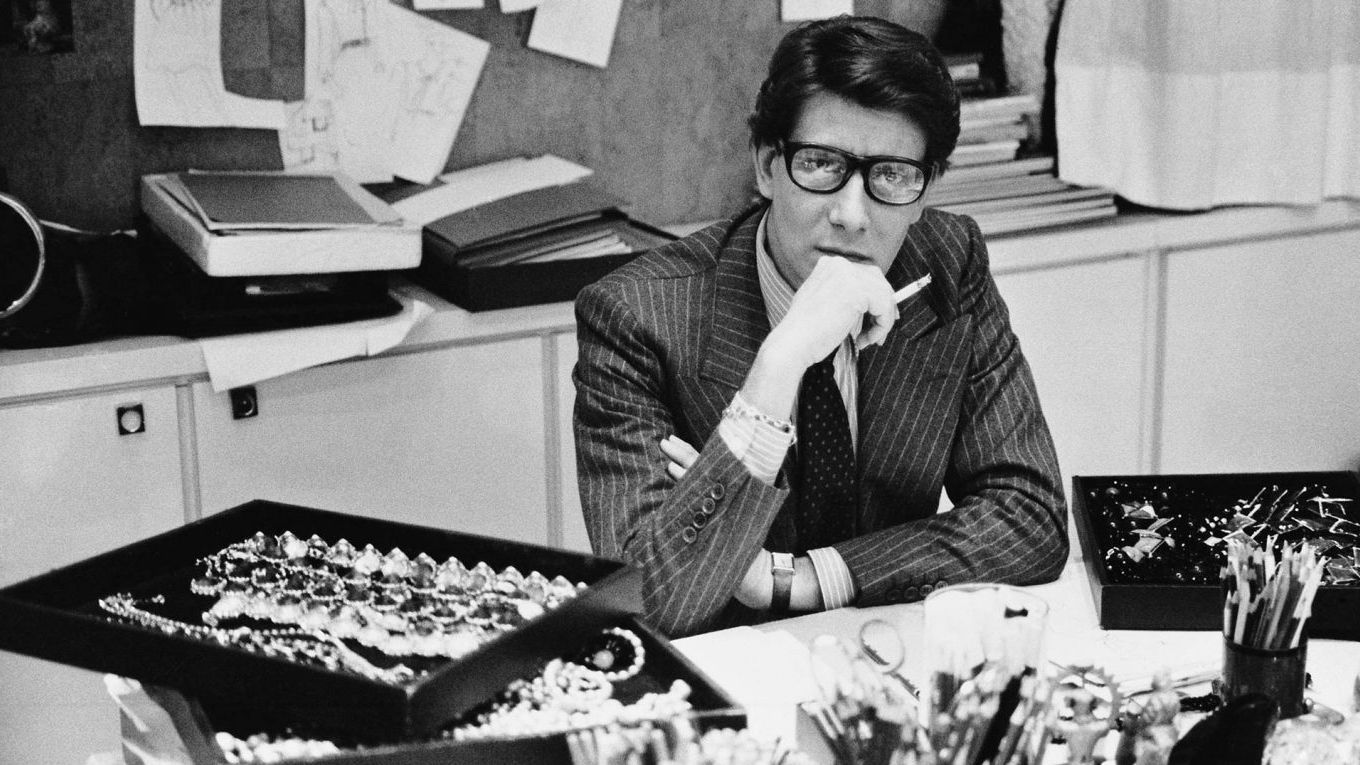 10 Top Fashion Designers in the World: YSL revolutionizing gender norms in fashion.