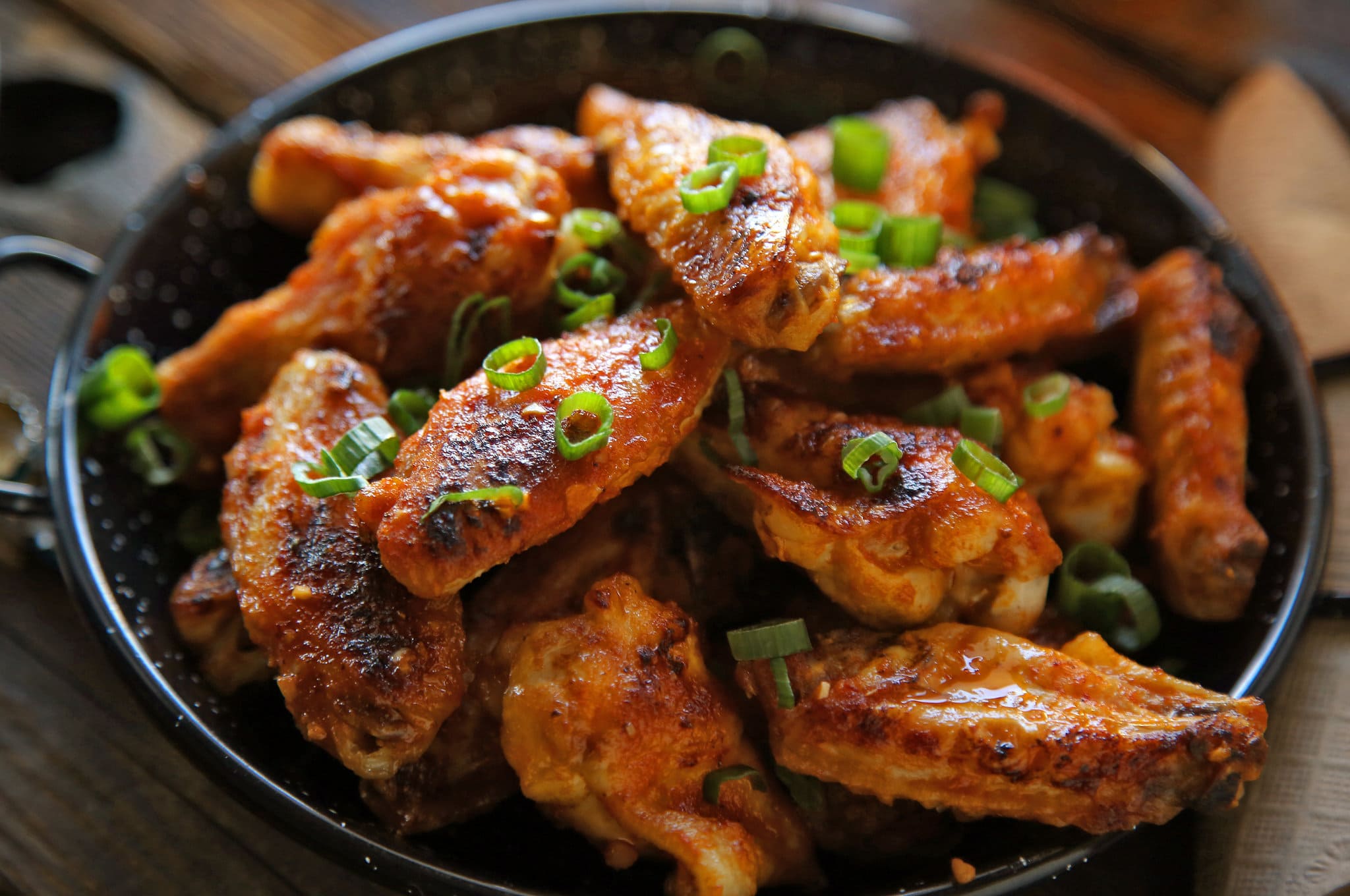 Classic American buffalo wings highlighting USA’s presence in the 10 Most Popular Cuisines in the World.