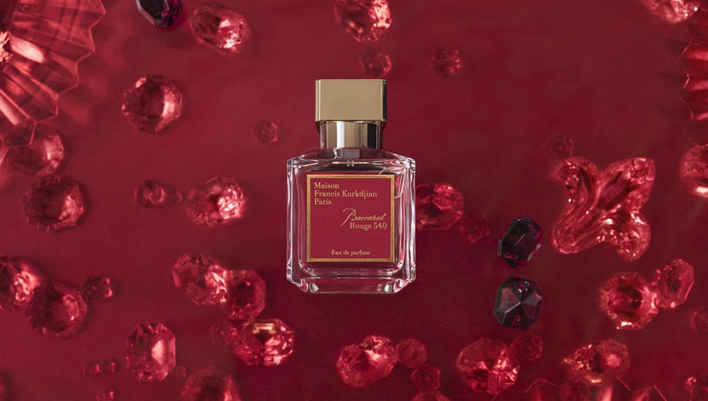 Baccarat Rouge 540 perfume by Maison Francis Kurkdjian—featured in the 10 Most Famous Luxury Perfumes in the World.