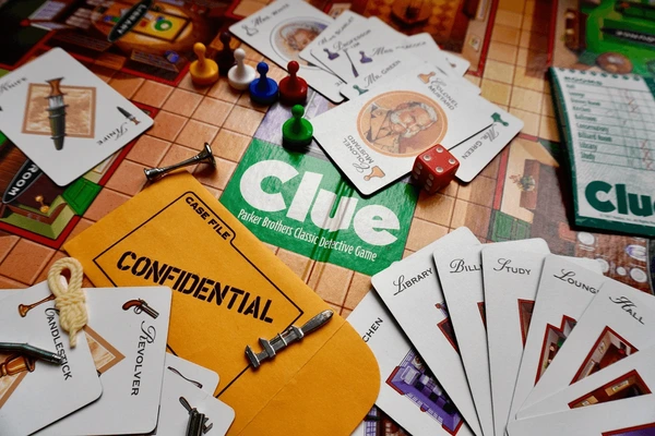 Clue board setup highlighting mystery gameplay from the 10 Most Popular Board Games in the World collection.