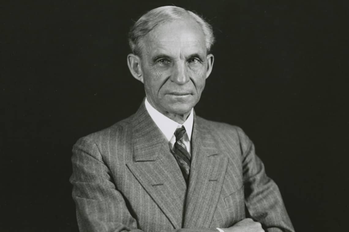 Henry Ford among the 10 Most Famous Entrepreneurs in the World, transformed automobile industry with mass production.