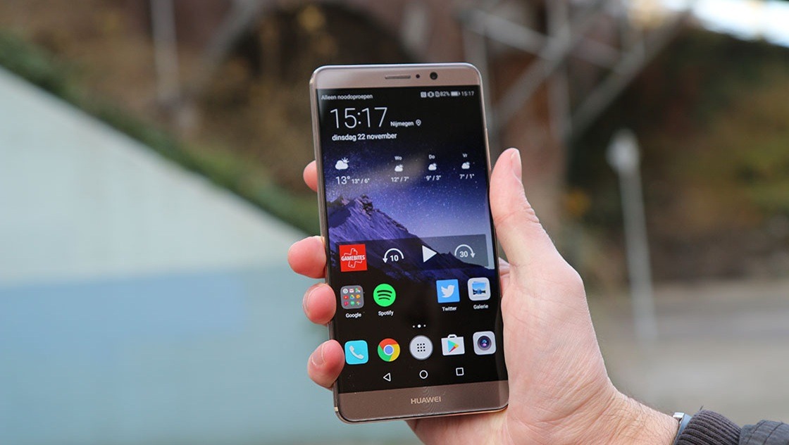 Huawei smartphone image symbolizing its position in the global 10 Most Popular Smartphone Brands ranking.