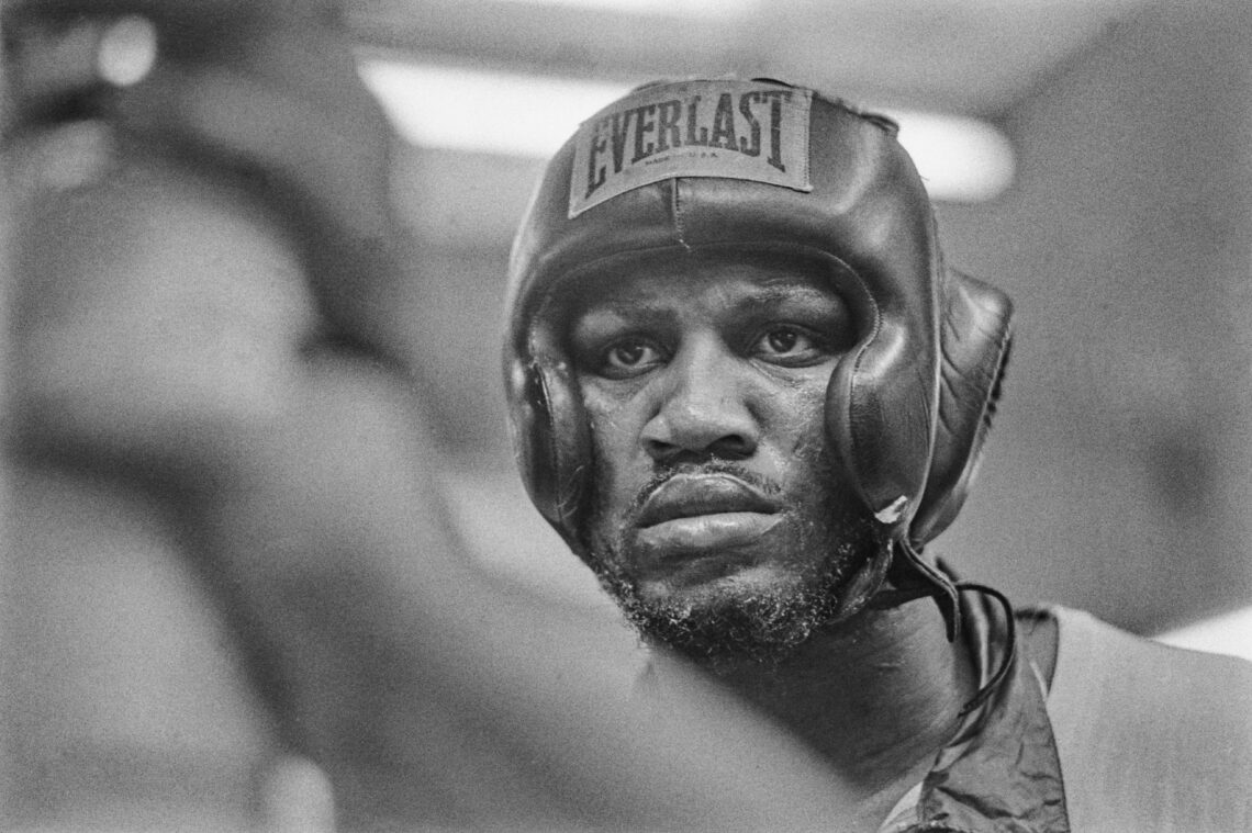 Historic image of Joe Frazier, part of the 10 Most Famous Boxers in the World, known for his rivalry with Muhammad Ali.