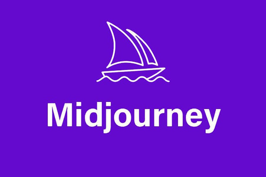 Midjourney logo from the 10 Most Popular AI Tools in the World.