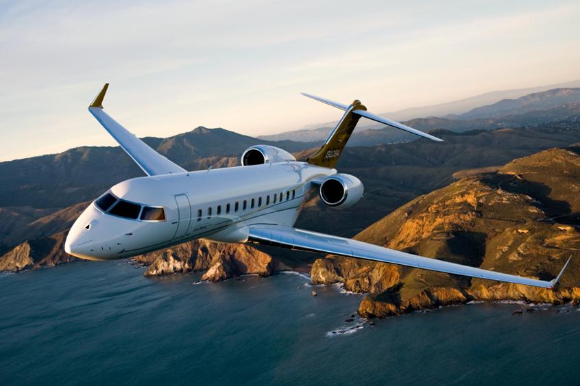 PrivateFly charter jet mid-air, delivering digital-first booking in the 10 Most Popular Private Jet Charters worldwide.