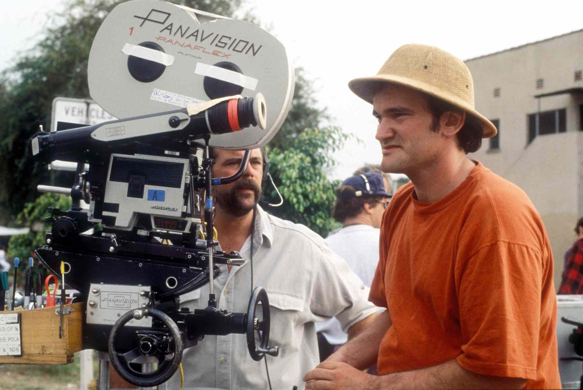 Quentin Tarantino, part of the 10 Most Famous Film Directors in the World, famous for cult classics like Pulp Fiction.