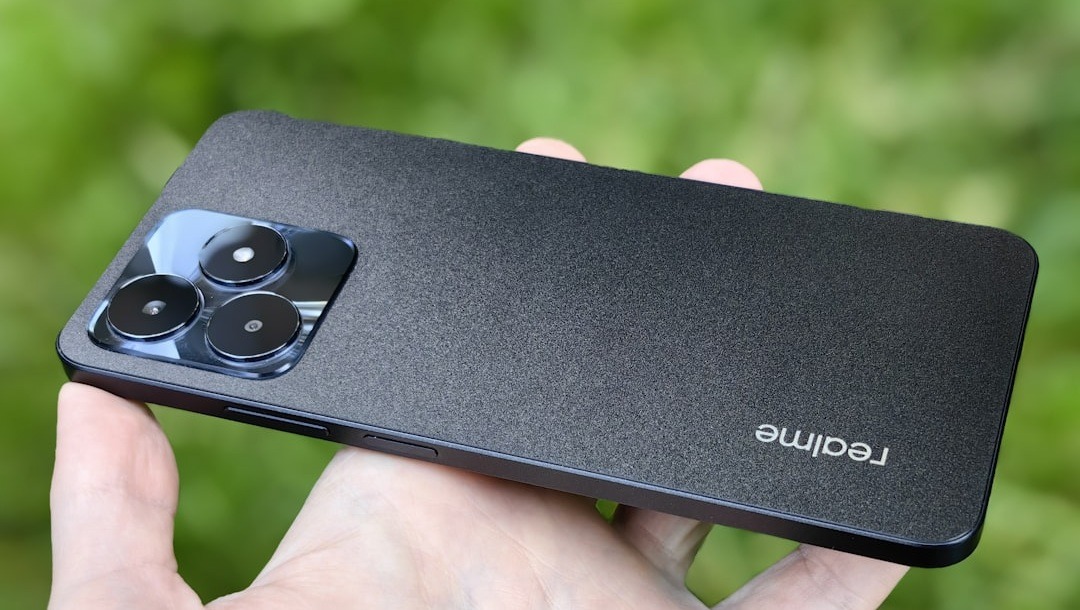 Realme mobile phone shown as part of the 10 Most Popular Smartphone Brands for value and youthful design.