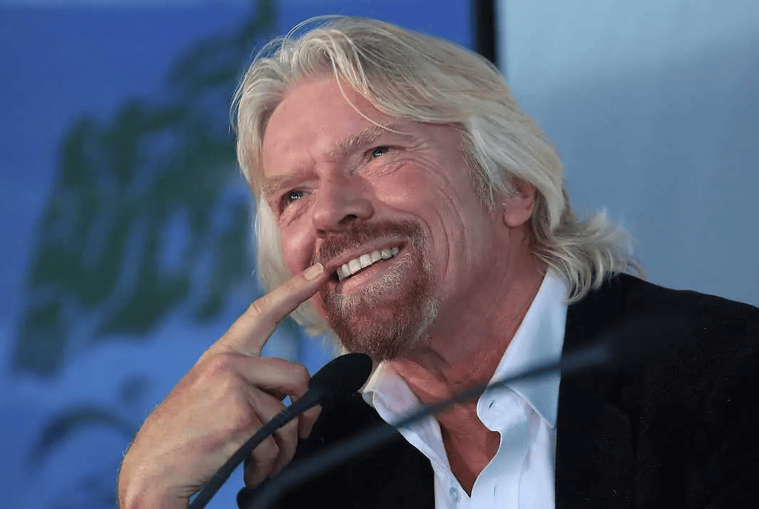 Richard Branson included in the 10 Most Famous Entrepreneurs in the World, Virgin Group founder and brand visionary.