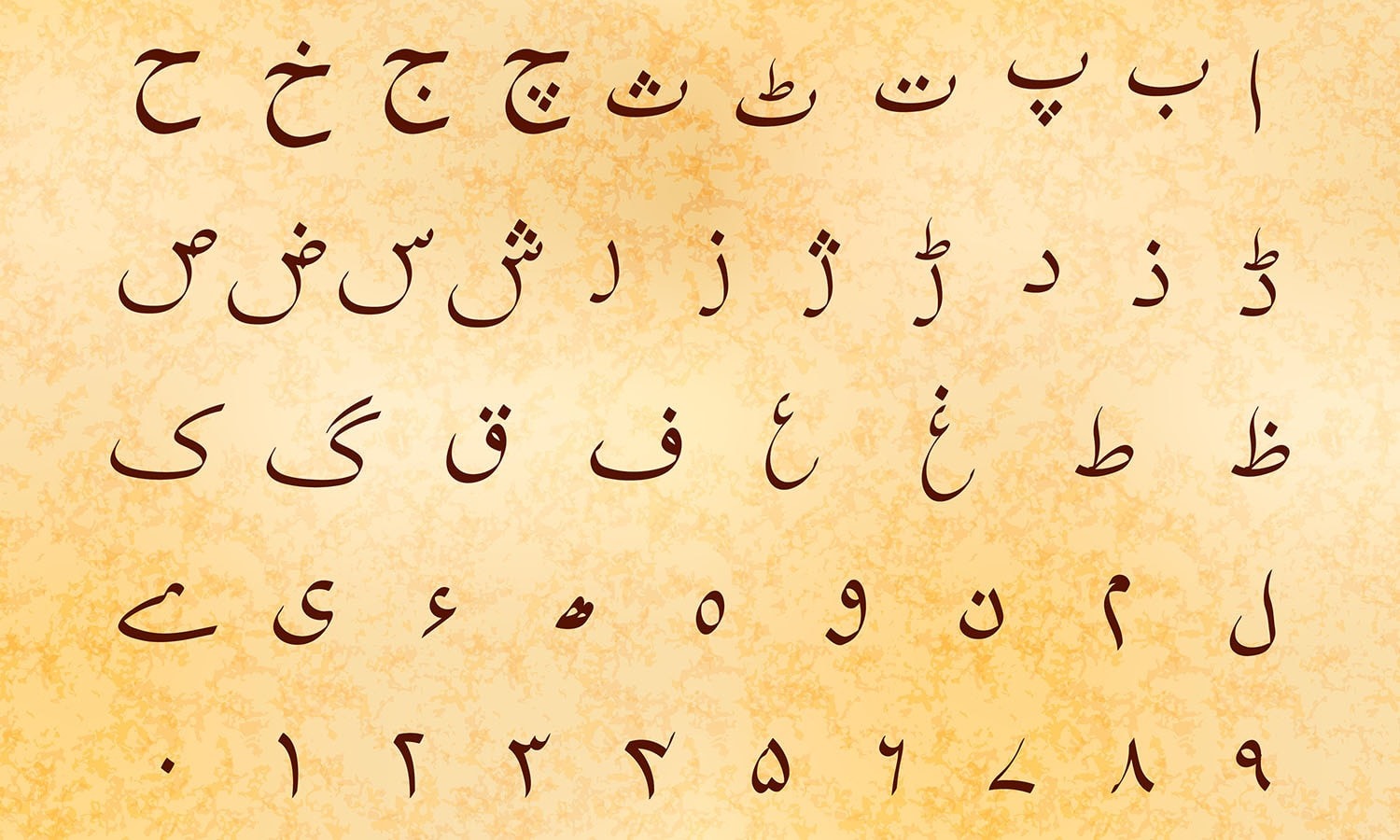 Artistic calligraphy representing Urdu's poetic legacy among the 10 Most Popular Languages in the World.