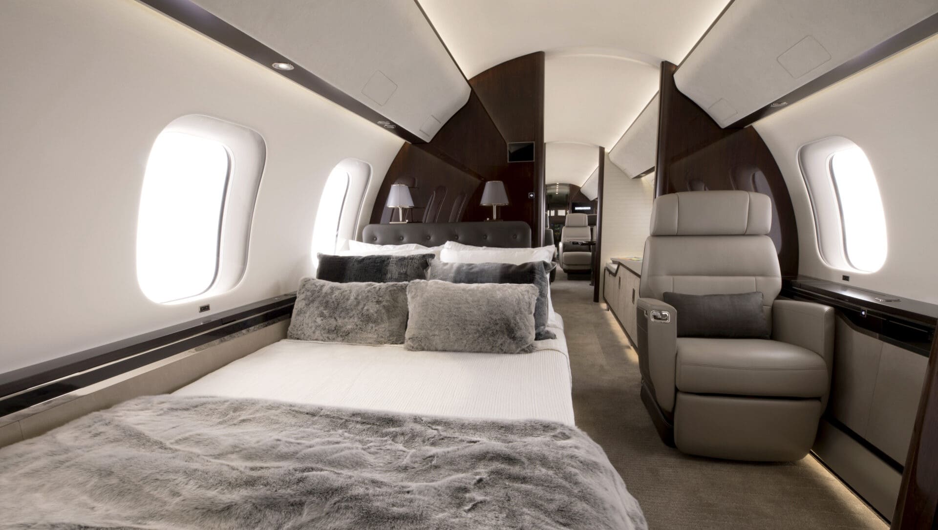 Bombardier Global 7500 in flight from the Complete Luxury Private Jet Buying Guide highlighting ultra-long-range performance.