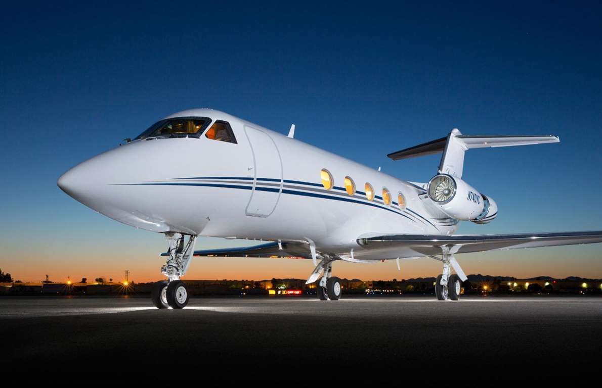 10 Most Expensive Private Jets in the World – Gulfstream III ($125M) with a private theater, VIP lounge, and high-speed connectivity, Exterior View