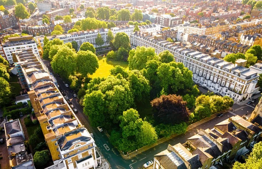 London’s Kensington homes shown in the Ultimate Luxury Real Estate Buying Guide.