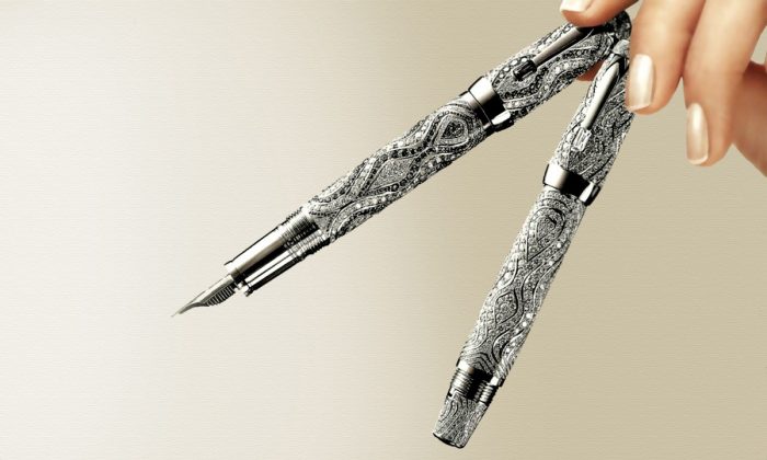 Montblanc Boheme Royal Pen – $1.5M platinum and diamond pen from the 10 Most Expensive Pens in the world list.