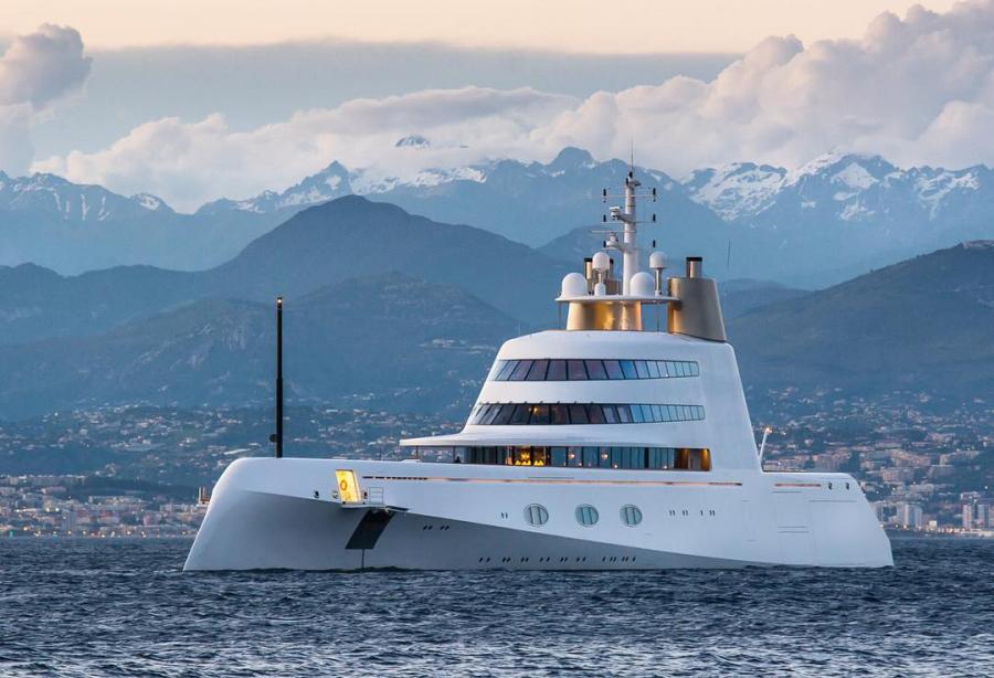 10 Most Expensive Superyachts in the World – Motor Yacht A, a $440 million futuristic vessel with an avant-garde design by Philippe Starck