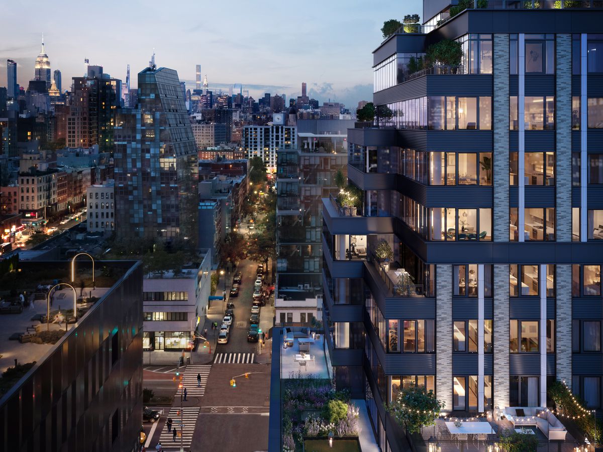 New York City skyline with high-end condos from the Ultimate Luxury Real Estate Buying Guide.