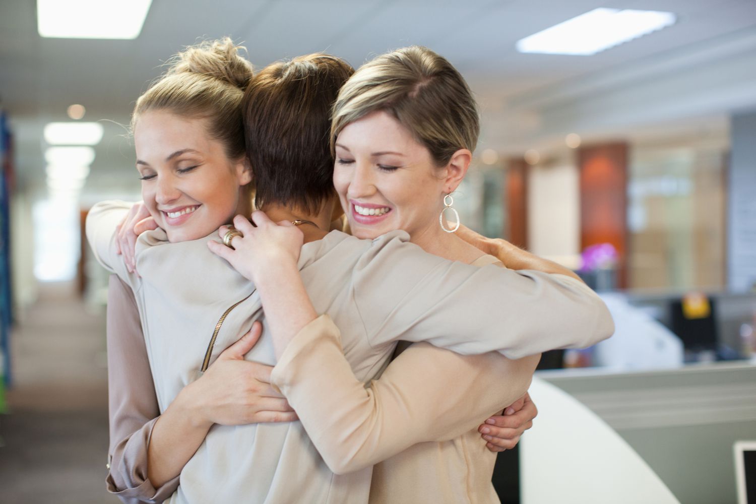 Friends hugging and talking - 10 Most Popular Mental Health Practices for emotional connection and support
