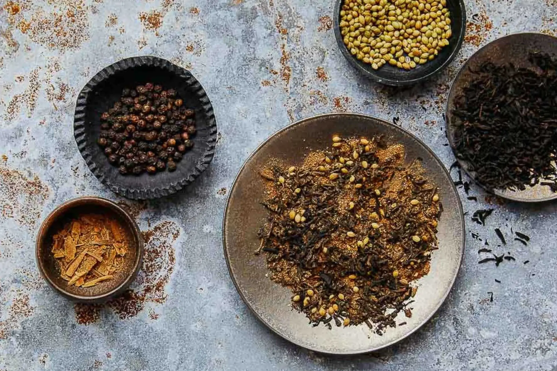 Exotic spices and blends from the Best Gourmet Food Buying Guide, including Persian saffron and Madagascar vanilla.