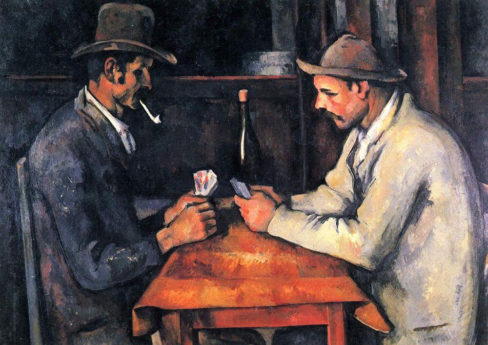 10 Most Expensive Paintings in the World – The Card Players by Paul Cézanne, Sold for $250M in 2011