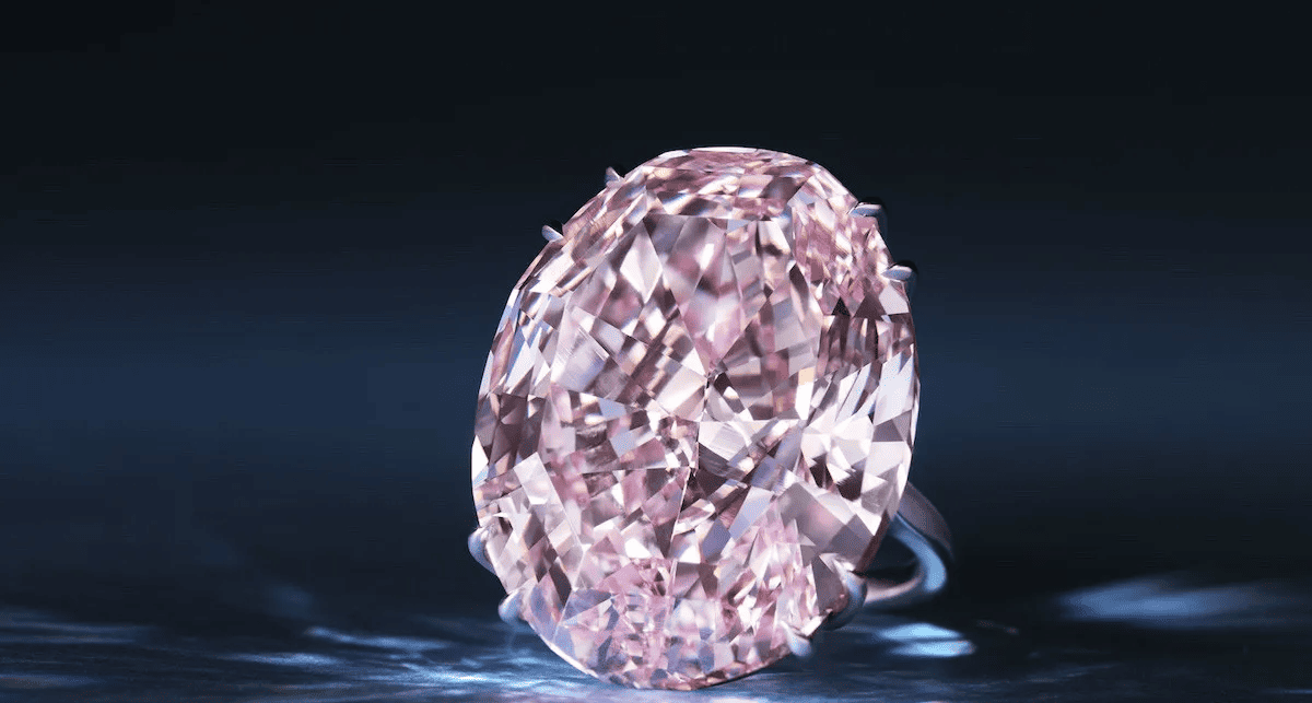 10 Most Expensive Antiques in the World – The Pink Star Diamond, a flawless 59.6-carat pink diamond auctioned for $71.2 million.