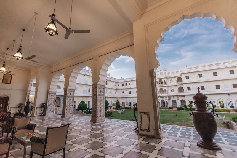 10 Most Expensive Hotels in the World – The Shahi Mahal Suite, Raj Palace Hotel, India – Gold-Plated Royal Experience with Private Museum & Heritage Luxury, Outside View