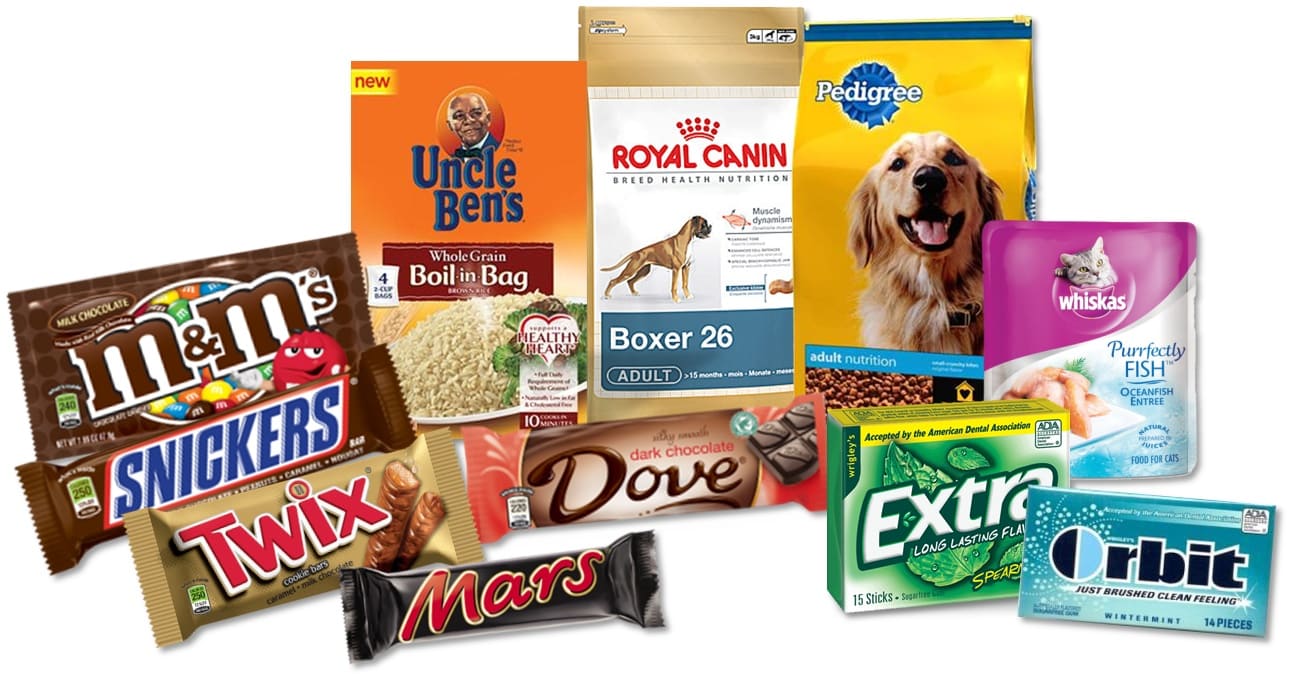 Mars Inc. – Featured in the 10 Best Food Brands in the World for confectionery and pet care.