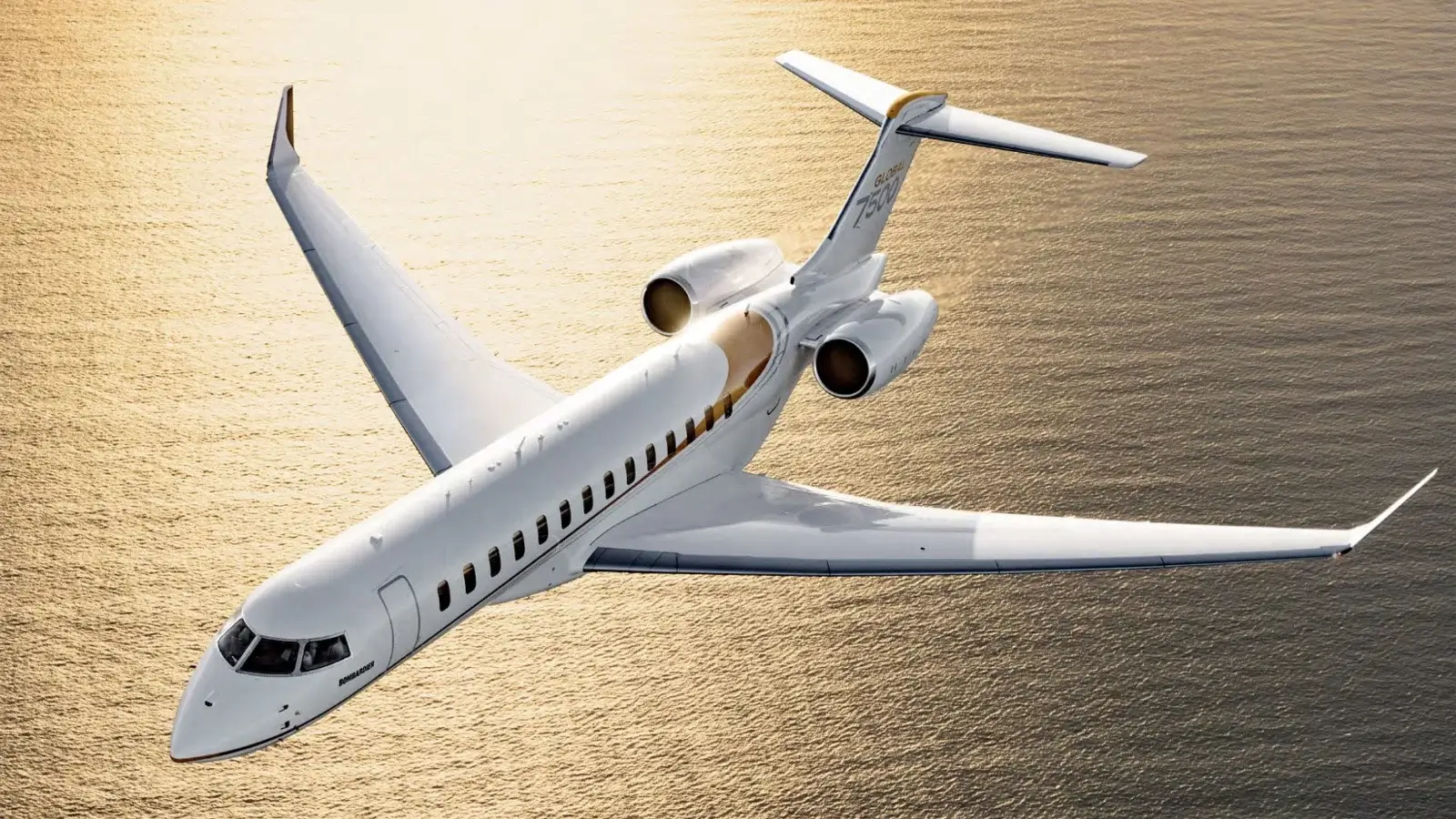 Bombardier Global 7500 – A top pick among the 10 Best Private Jets in the World, featuring four living areas and the longest business jet range.