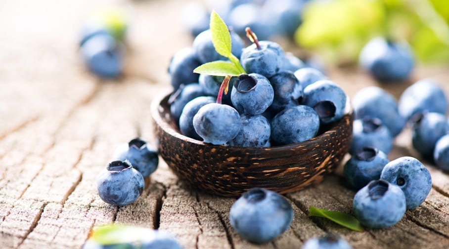 10 Top Superfoods in the World – Blueberries packed with antioxidants for brain and heart health.