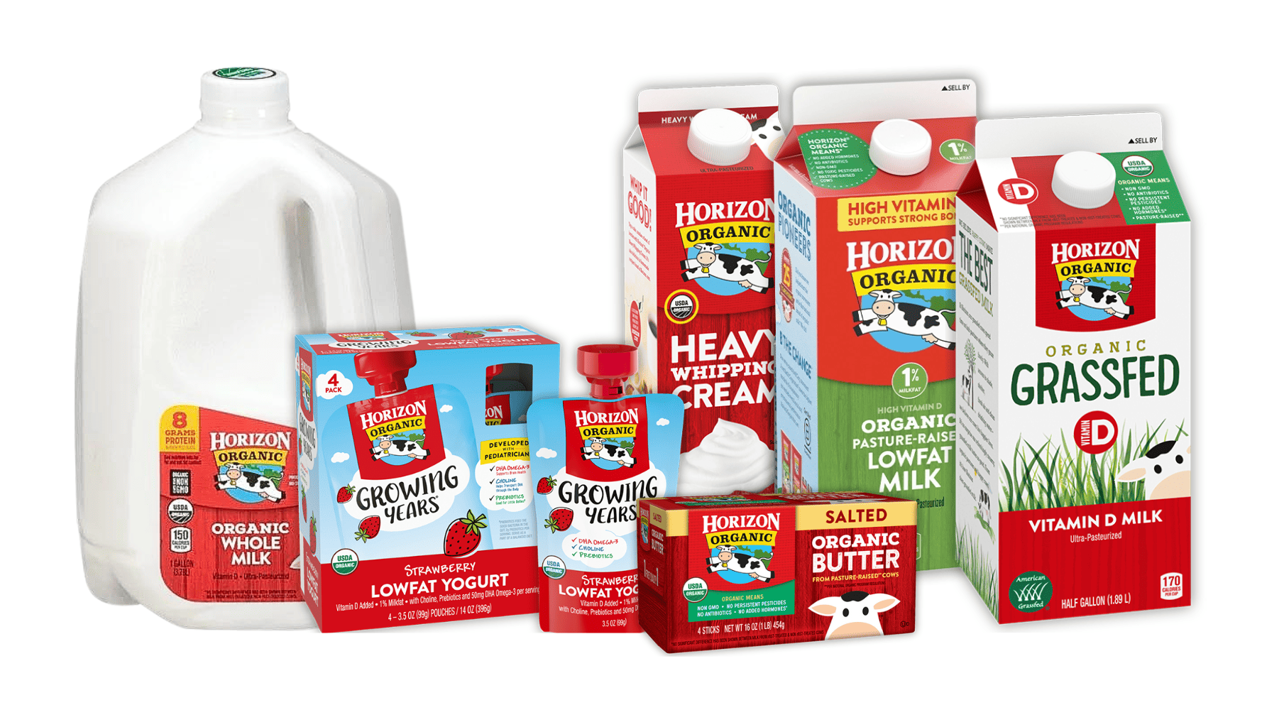 10 Top Organic Food Brands in the World – Horizon Organic dairy products from pasture-raised cows, certified USDA organic.
