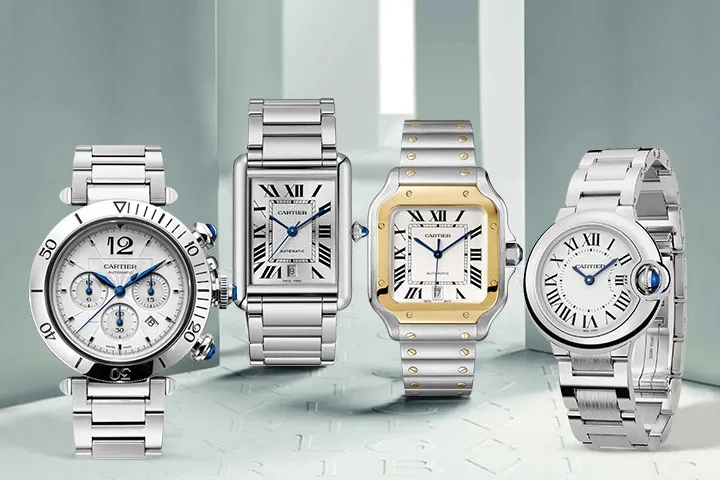 Cartier watches featured in the 10 Top Luxury Brands in the World for classic fine jewelry.